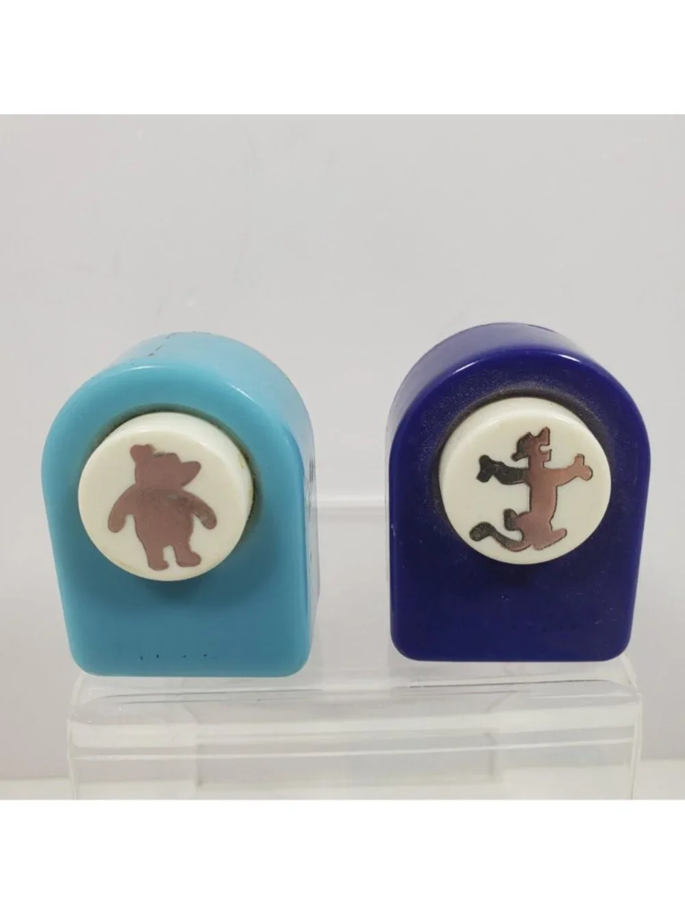 Winnie The Pooh Paper Punch Lot Disney Crafts Tigger Piglet Set of 4 Punches